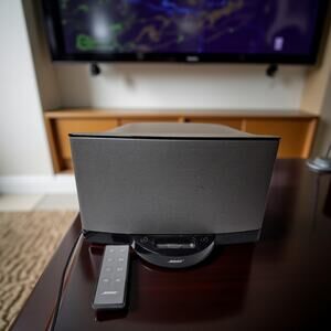 Bose SoundDock Series II Digital Music System Speaker Black With Renote - Tested
